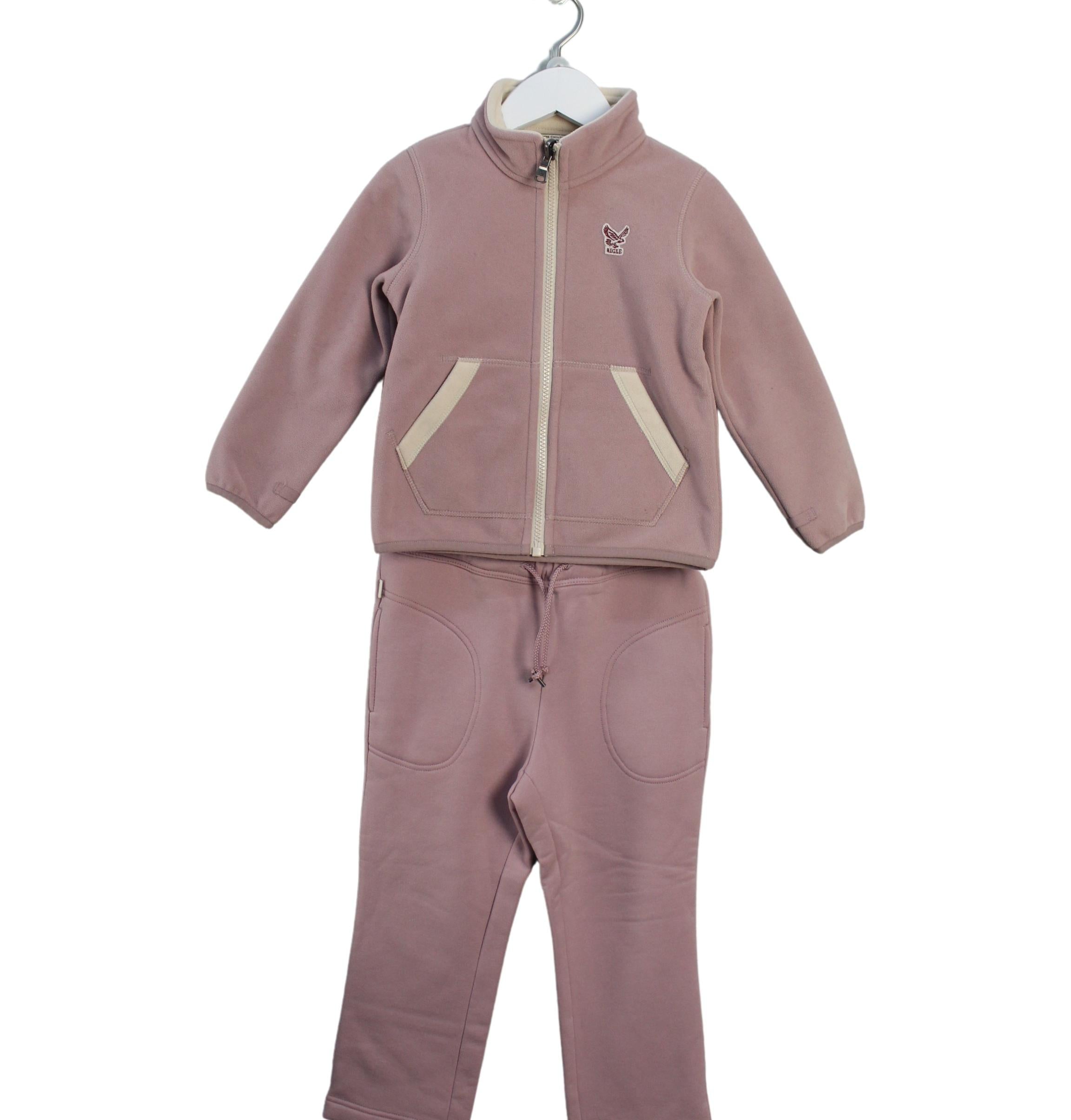 Aigle Lightweight Jacket and Sweatpants Set for Toddlers 4T - Comfortable Outdoor Playwear for Boys & Girls - Perfect for Preschool, Park Adventures & Family Outings