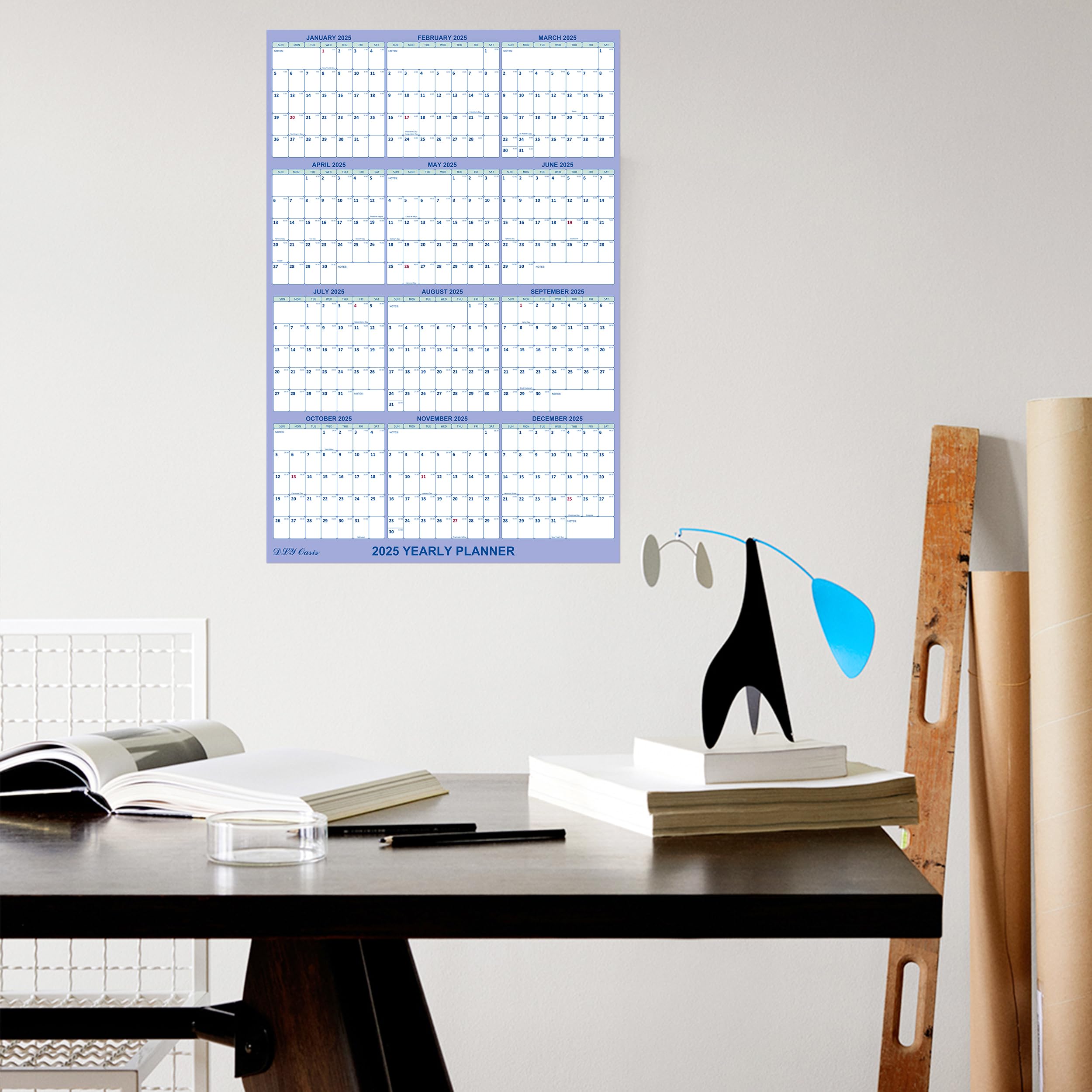 2025 Wall Calendar 32