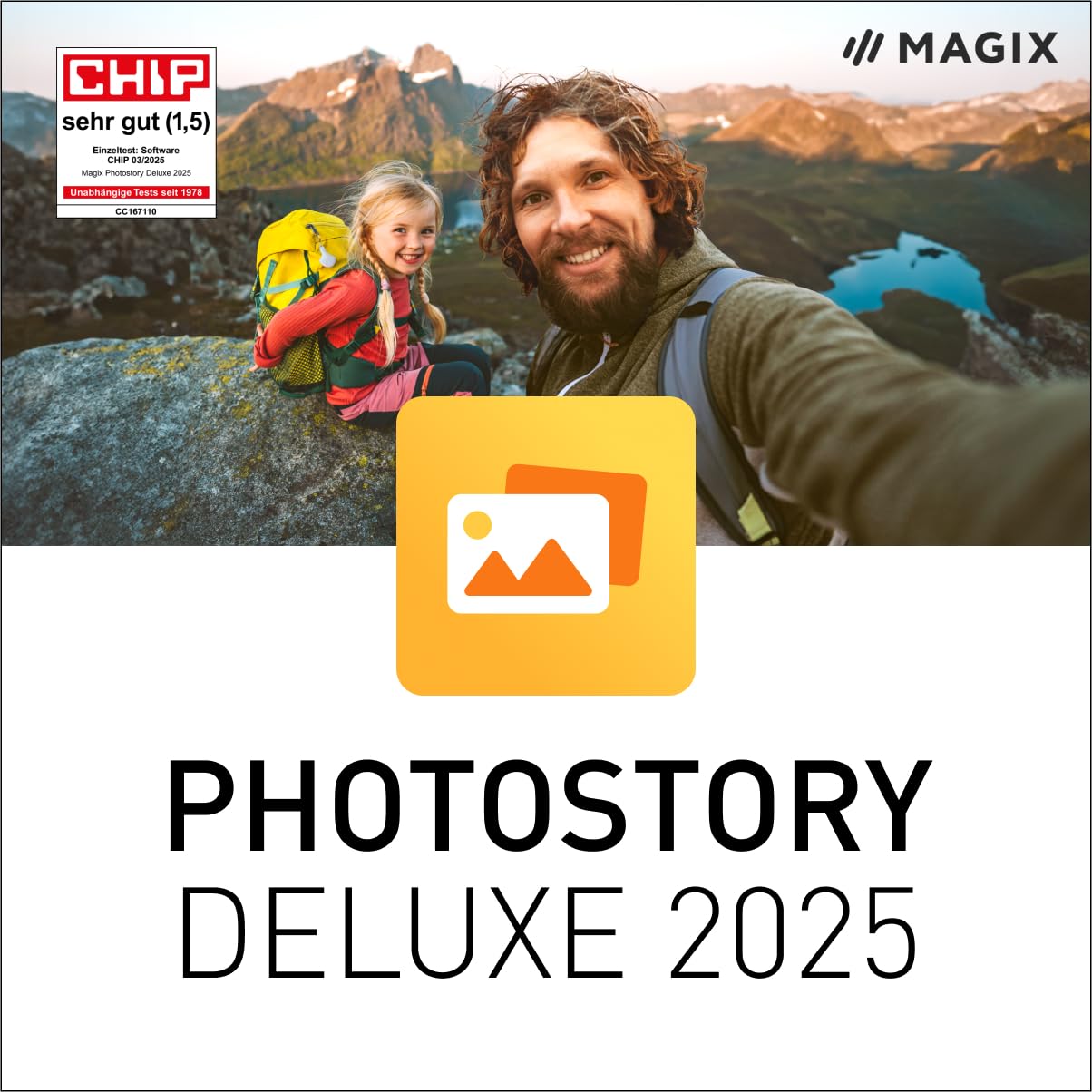 MAGIX Photostory Deluxe 2025 - Create Stunning Photo Slideshows & Video Memories | Windows 10/11 Compatible | 1 PC License for 2 Devices | Perfect for Family Albums, Travel Recaps & Special Occasions