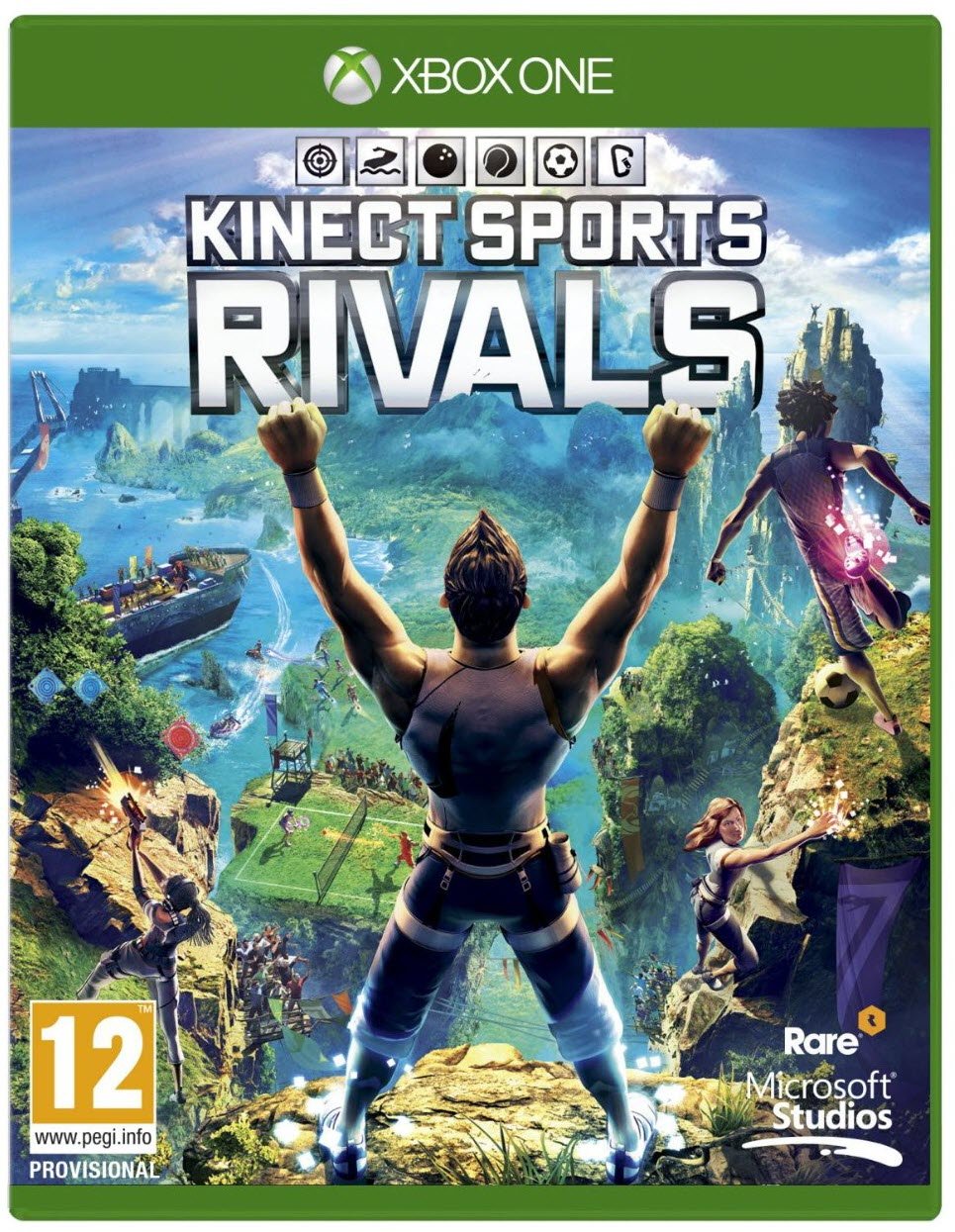 Kinect Sports Rivals for Xbox One - Full Body Motion Gaming Experience | Perfect for Family Fun & Fitness Workouts