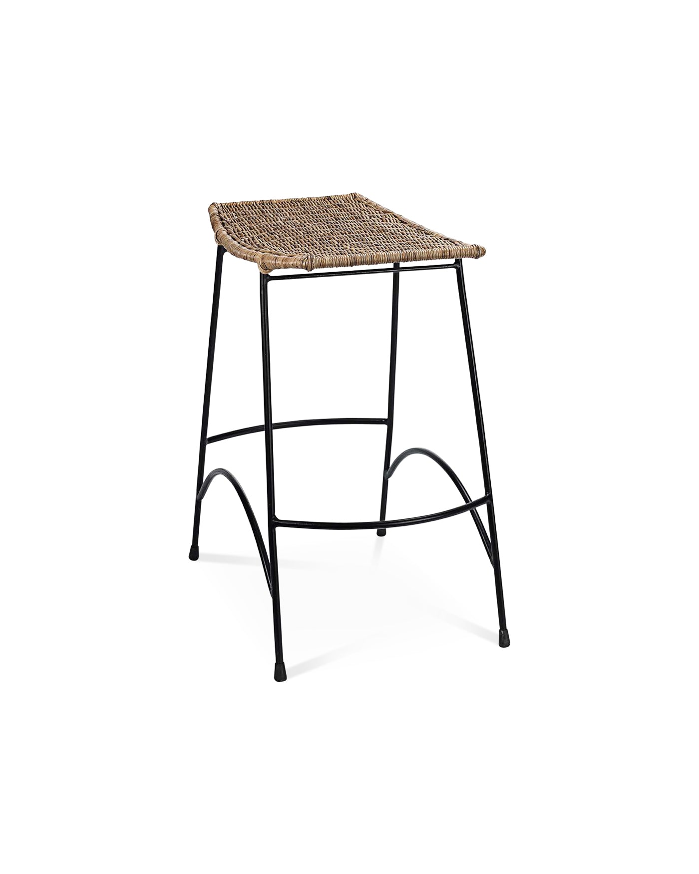 Wing Stool Counter Height Bar Stool - Modern Kitchen Island & Breakfast Nook Seating for Home & Restaurant Use