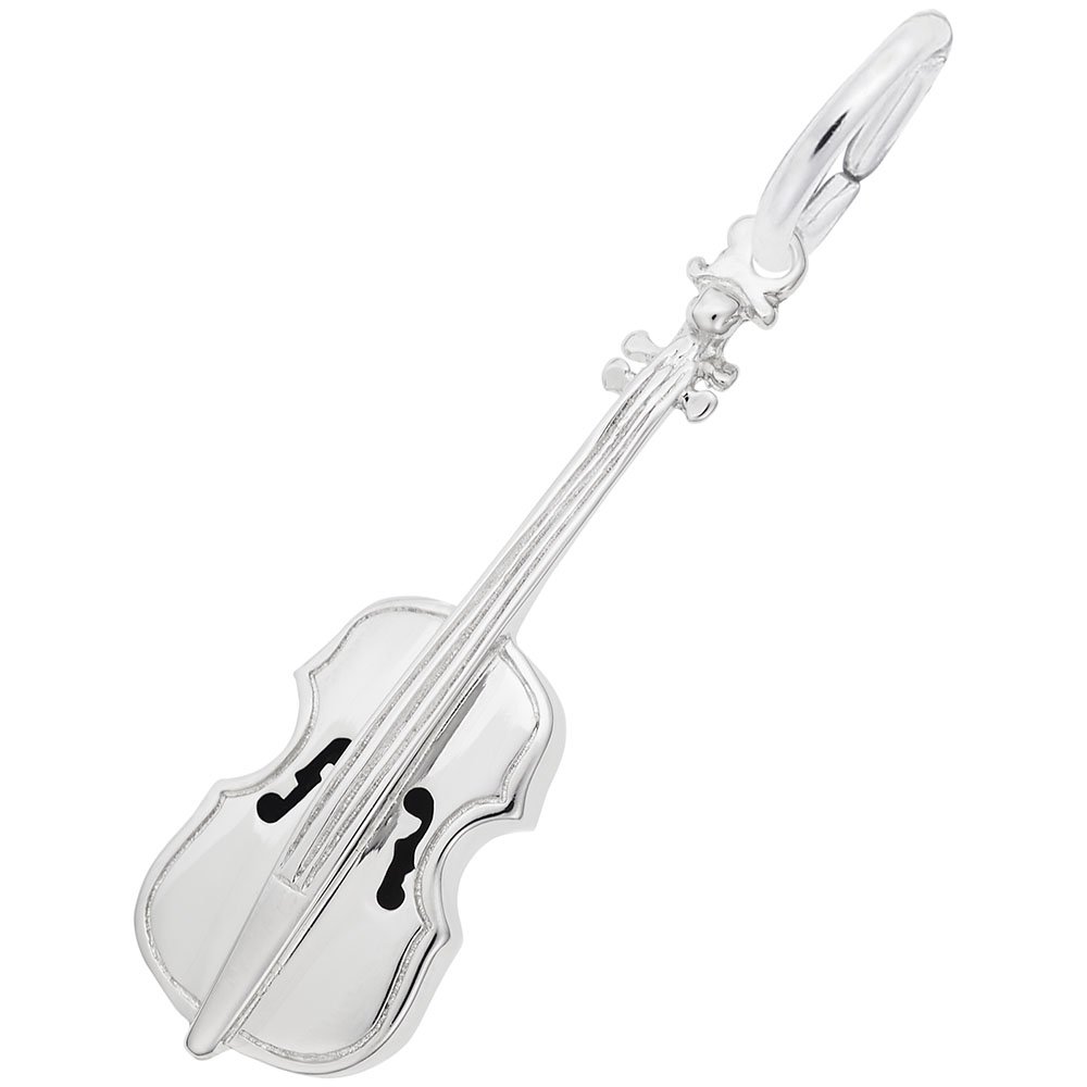 Elegant Cello Charm for Jewelry Making - Perfect for Bracelets, Necklaces & DIY Crafting - Ideal for Musicians & Music Lovers