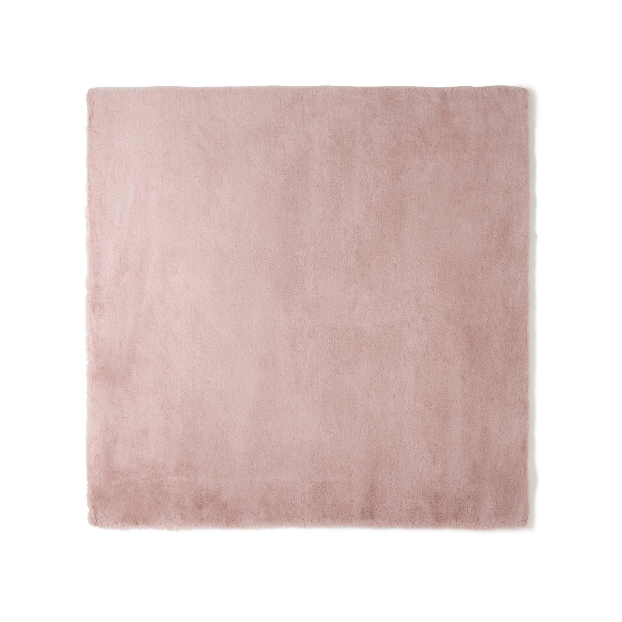 Premium Mitis Rug 2 - Extra Large 2000x2000mm Soft Pink Area Rug for Living Room, Bedroom - Plush Comfort & Stylish Home Decor