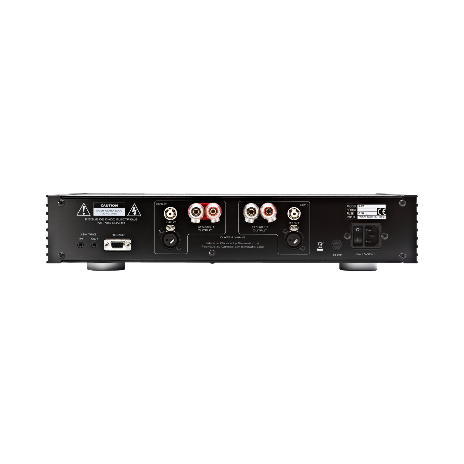 MOON 330A Professional Power Amplifier - High Performance Audio Amplifier for Home Theater, Studio & Live Music | Perfect for DJs, Musicians & Audiophiles
