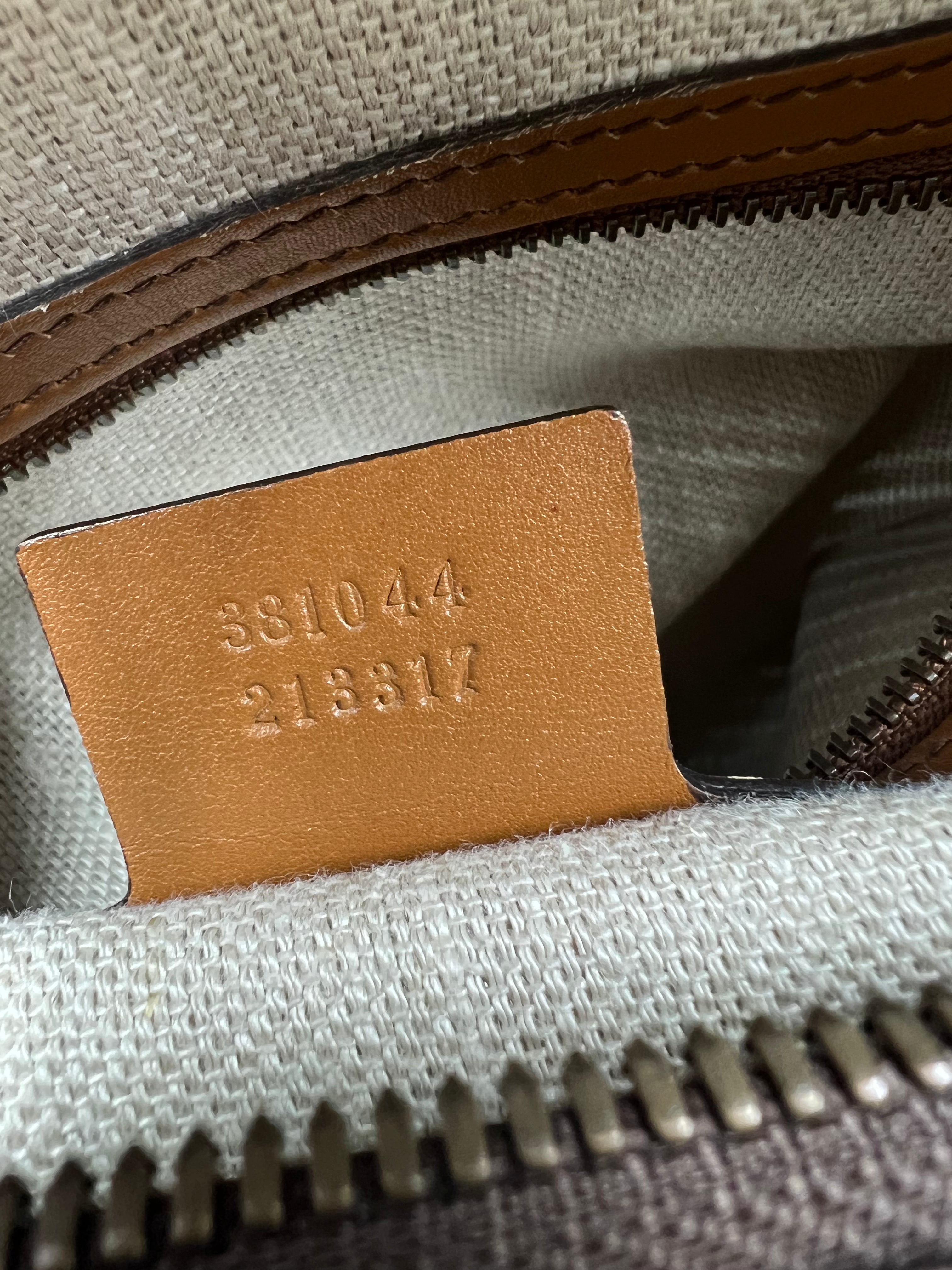 Gucci Medium Lady Web Boston Bag - Stylish Leather Shoulder Handbag for Women, Perfect for Work, Travel & Everyday Use
