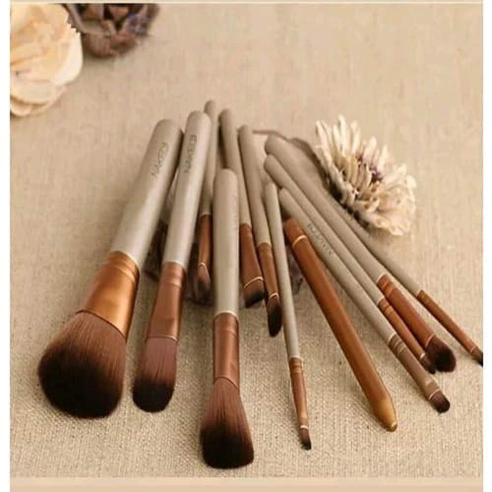 Miss Hot Counter Cream Face Shade 15 Color Concealer with 12-Piece Makeup Brush Set - Full Coverage Foundation for Flawless Skin, Perfect for Daily Makeup & Professional Beauty Looks