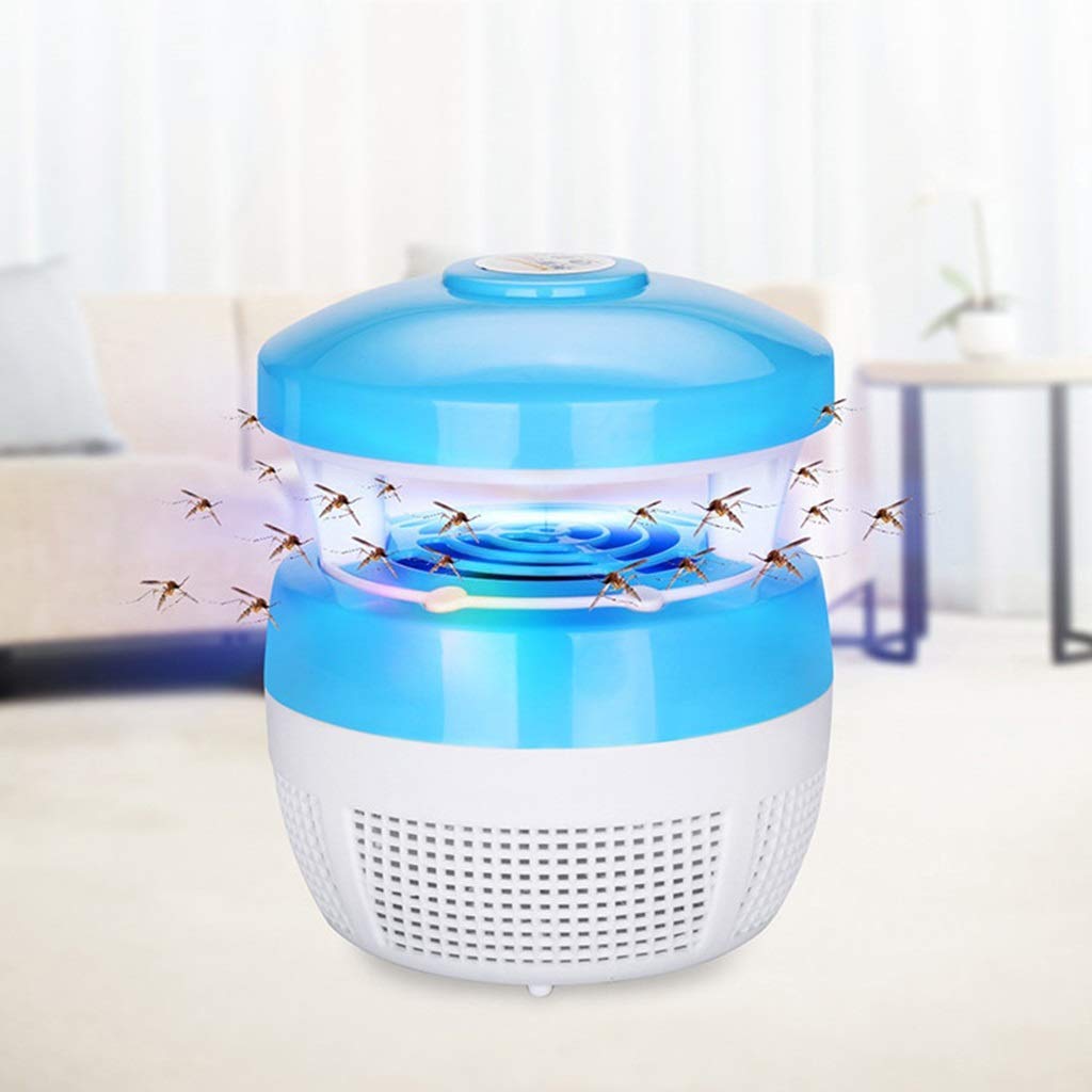 ZAKSEM USB Mosquito Killer Lamp - Safe & Silent Bug Zapper for Home, Bedroom, Nursery, Dorm - Non-Toxic Mosquito Trap with No Radiation - Perfect for Babies, Pregnant Women & Kids | Indoor Pest Control Solution for Nighttime Protection