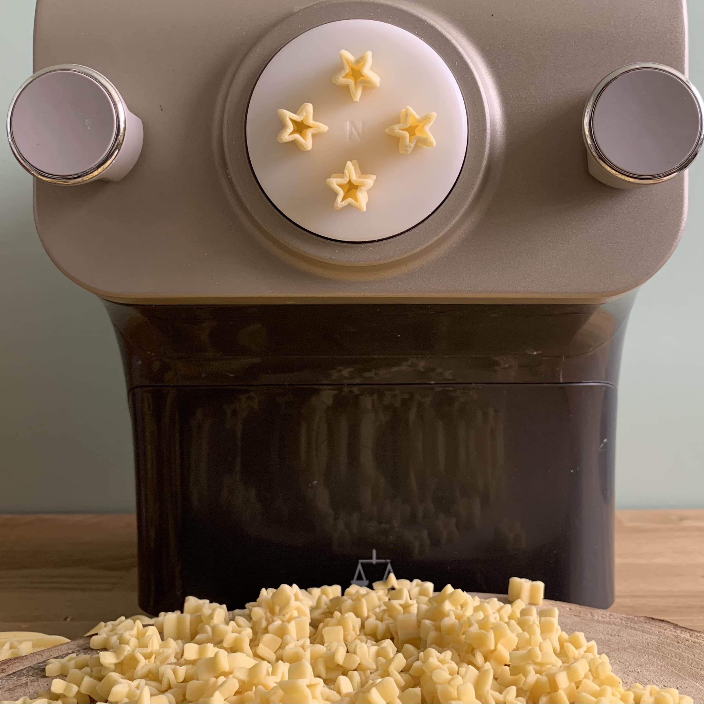 BNN Macaroni Star Pasta Disc - 12mm (AMMACS12) - Compatible with Philips Pasta Maker - Perfect for Homemade Pasta, Italian Cuisine & Family Dinners