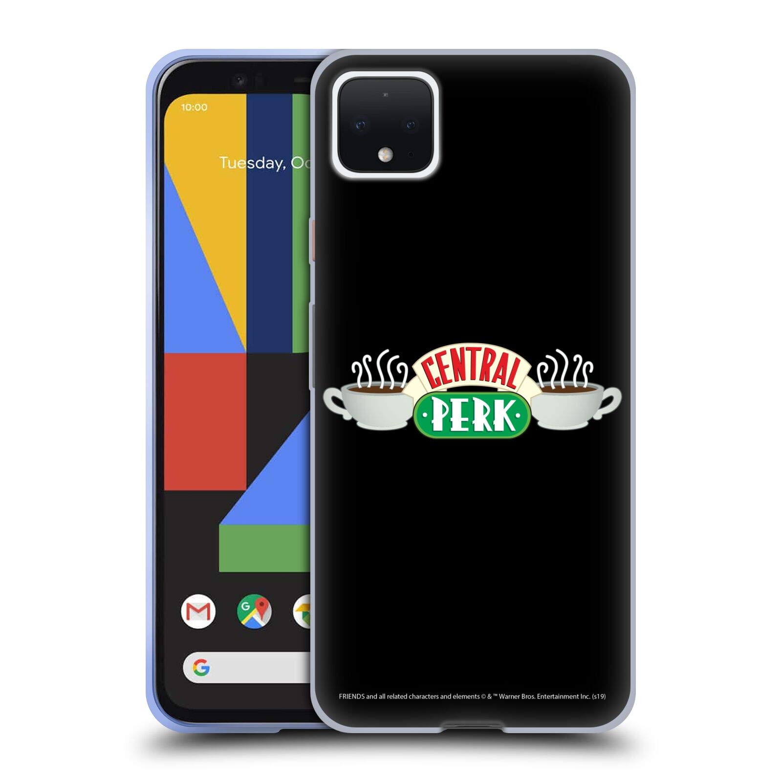 Friends Central Perk Case for Google Pixel 4 XL - TV Show Inspired Phone Cover for Fans