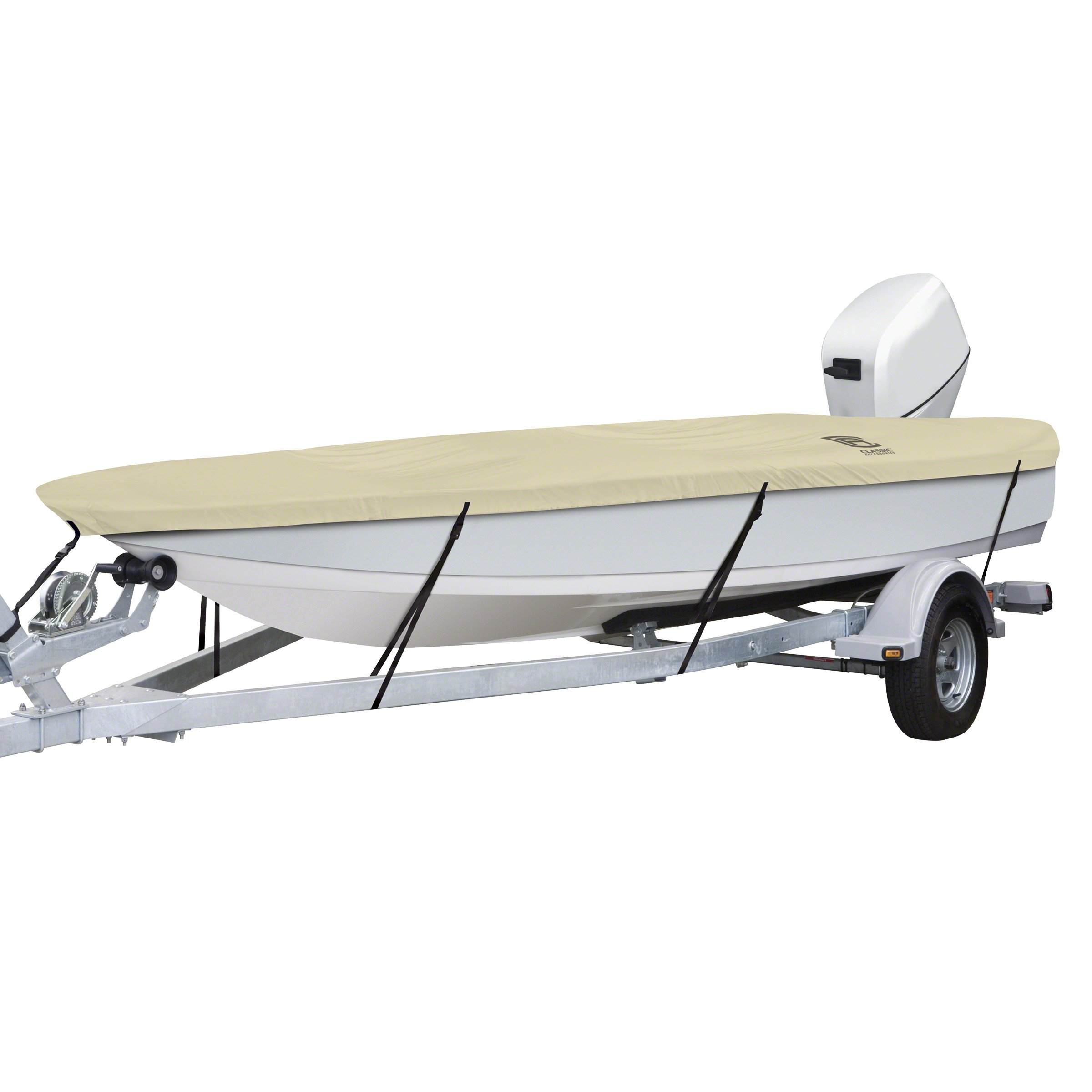DryGuard Waterproof Boat Cover for 14' - 16' Boats (75