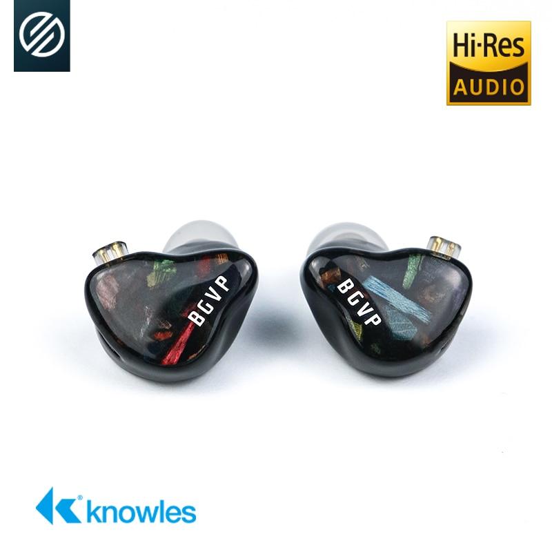 BGVP DH5 5 Driver Hybrid HIFI In-Ear Monitors - Premium Sound Quality for Audiophiles, Musicians & Gamers - Perfect for Studio Recording, Live Performances & Gaming Sessions