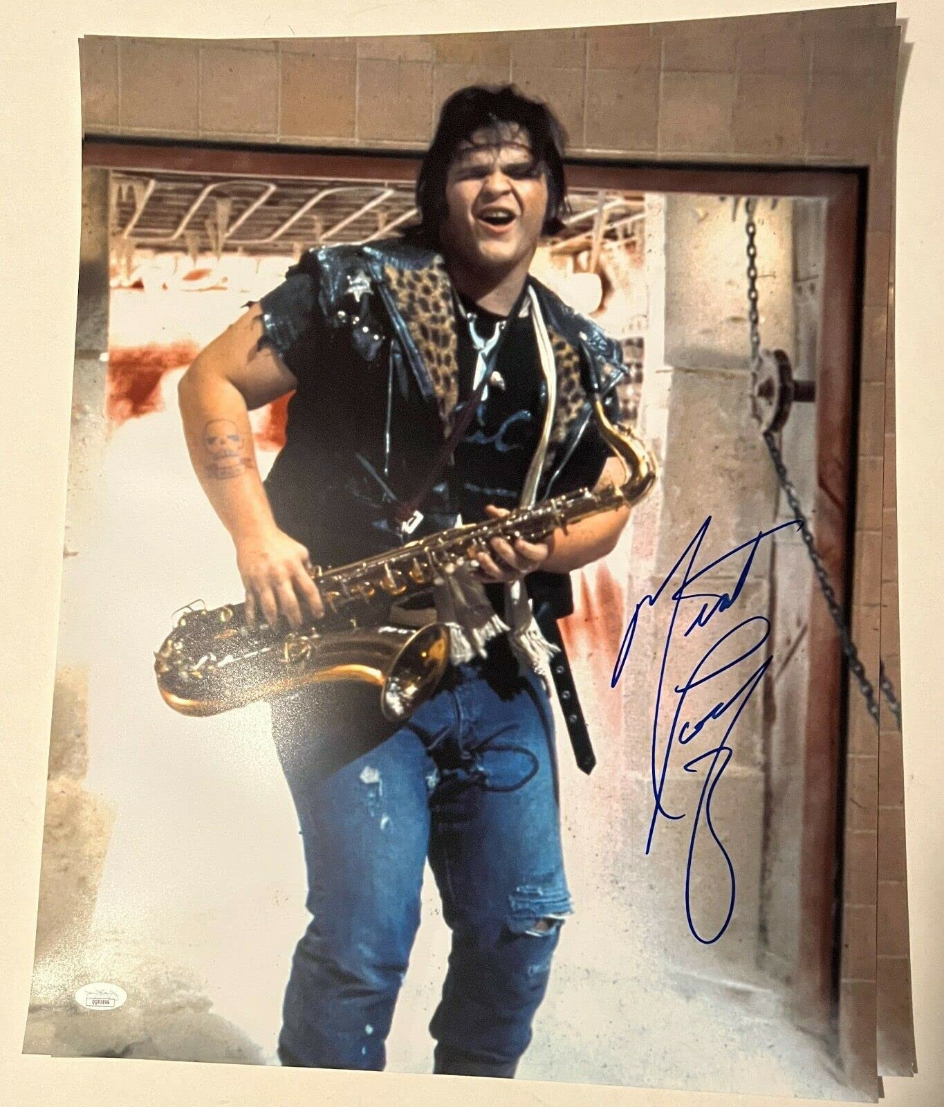 Authentic Signed Meat Loaf 