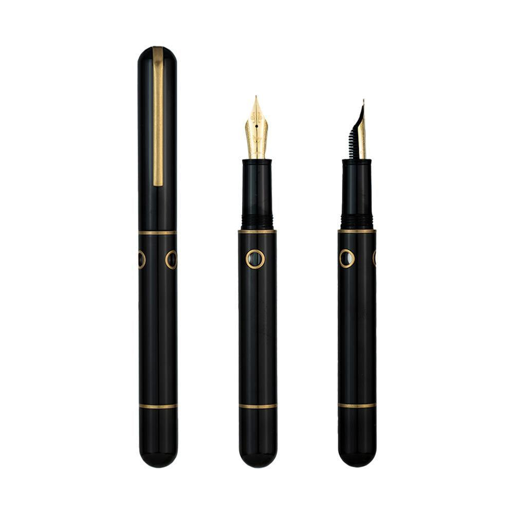 Nahvalur (Narwhal) Nautilus Fountain Pen - Bronze Corydoras Plongeur Design | Premium Writing Instrument for Calligraphy, Journaling & Gift Giving