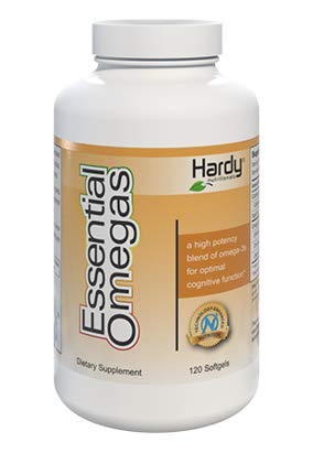 Premium Omega-3 Supplement - High Potency Essential Fatty Acids for Brain Health & Cognitive Function | Supports Memory, Focus & Mental Clarity - Ideal for Students, Professionals & Active Adults