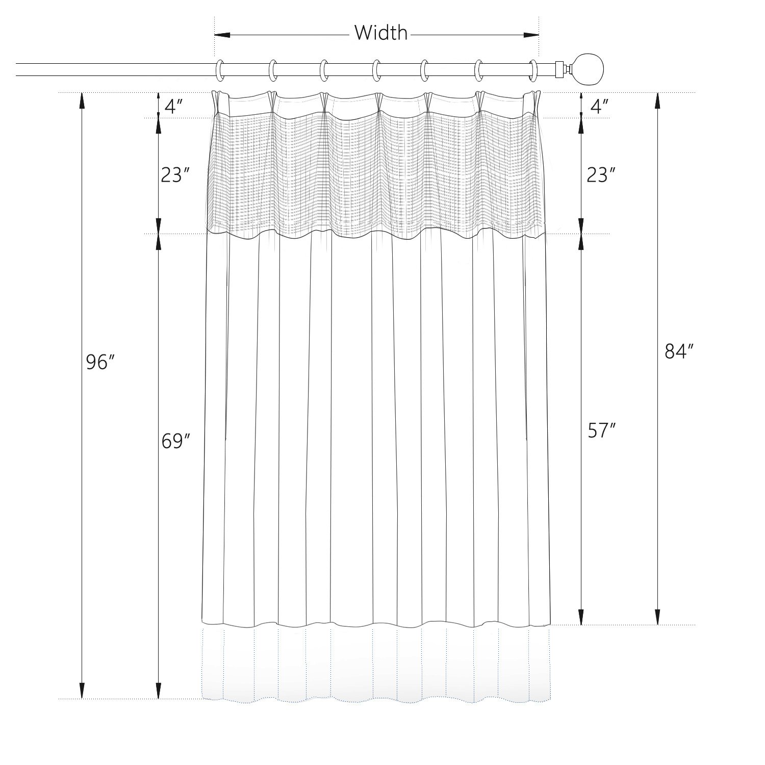 Flame Retardant White Privacy Room Divider Curtain - 9ft x 8ft SPA Partition with Mesh Top & Nickel Grommets - Perfect for Hospitals, Offices, and Home Privacy Screens