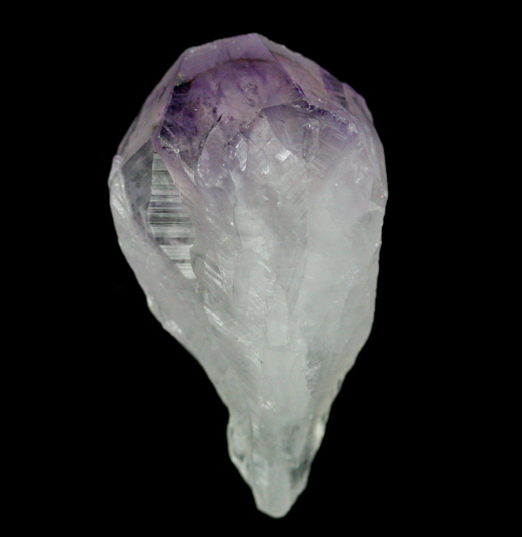 Natural Rough Amethyst Crystal Point - Raw Healing Stone for Meditation, Chakra Balancing & Energy Work - Perfect for Home Decor, Spiritual Practice & Gift Giving