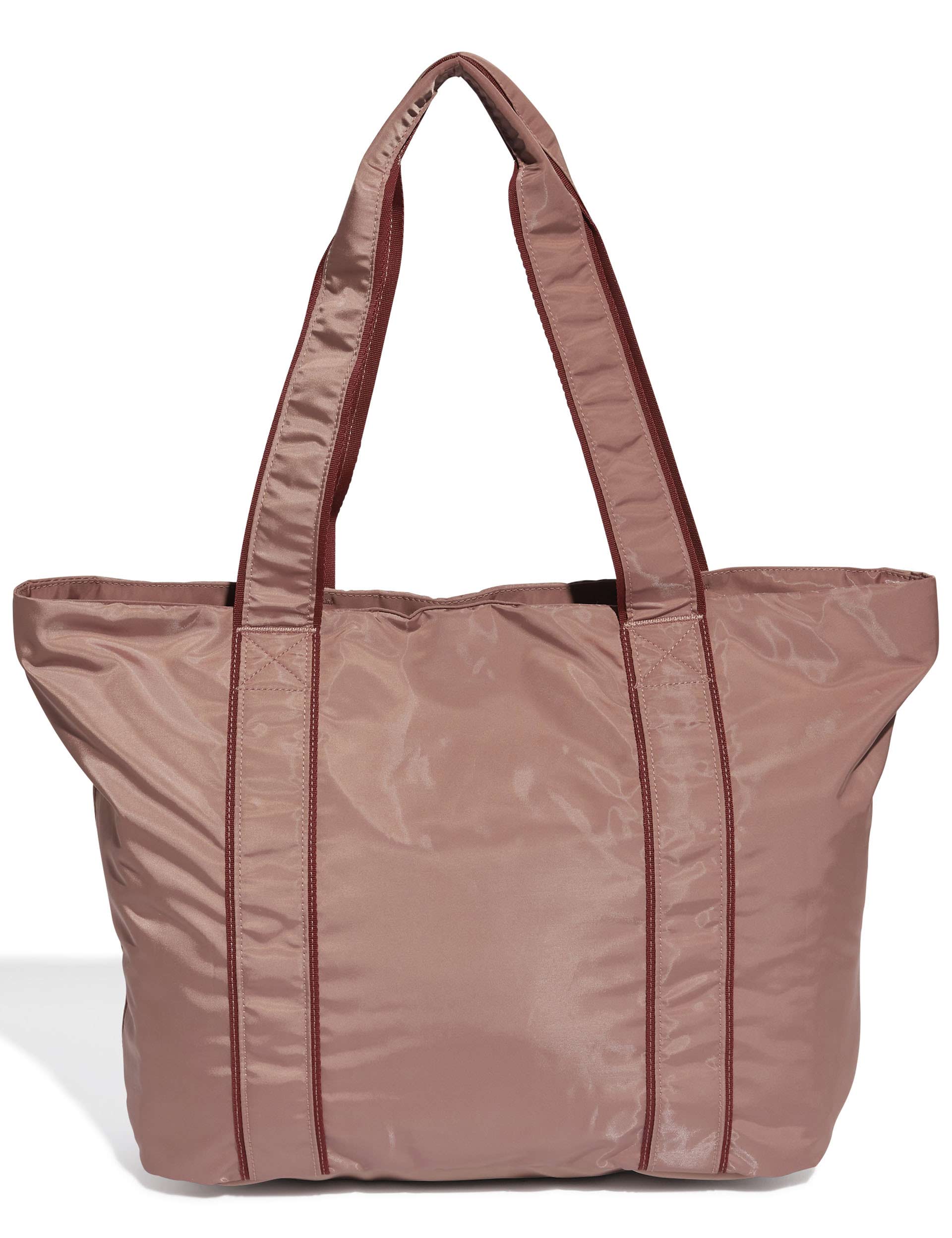 Eco-Friendly Yoga Tote Bag for Women - Warm Clay & Preloved Ruby Colors | Perfect for Yoga Class, Gym, Beach & Travel Accessories