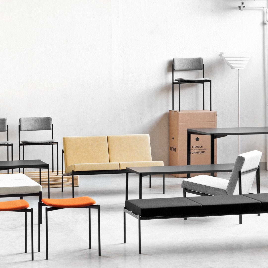 Modern Kiki Bench - 2 Seater Wooden Sofa for Living Room, Entryway & Bedroom | Stylish & Comfortable Small Space Furniture