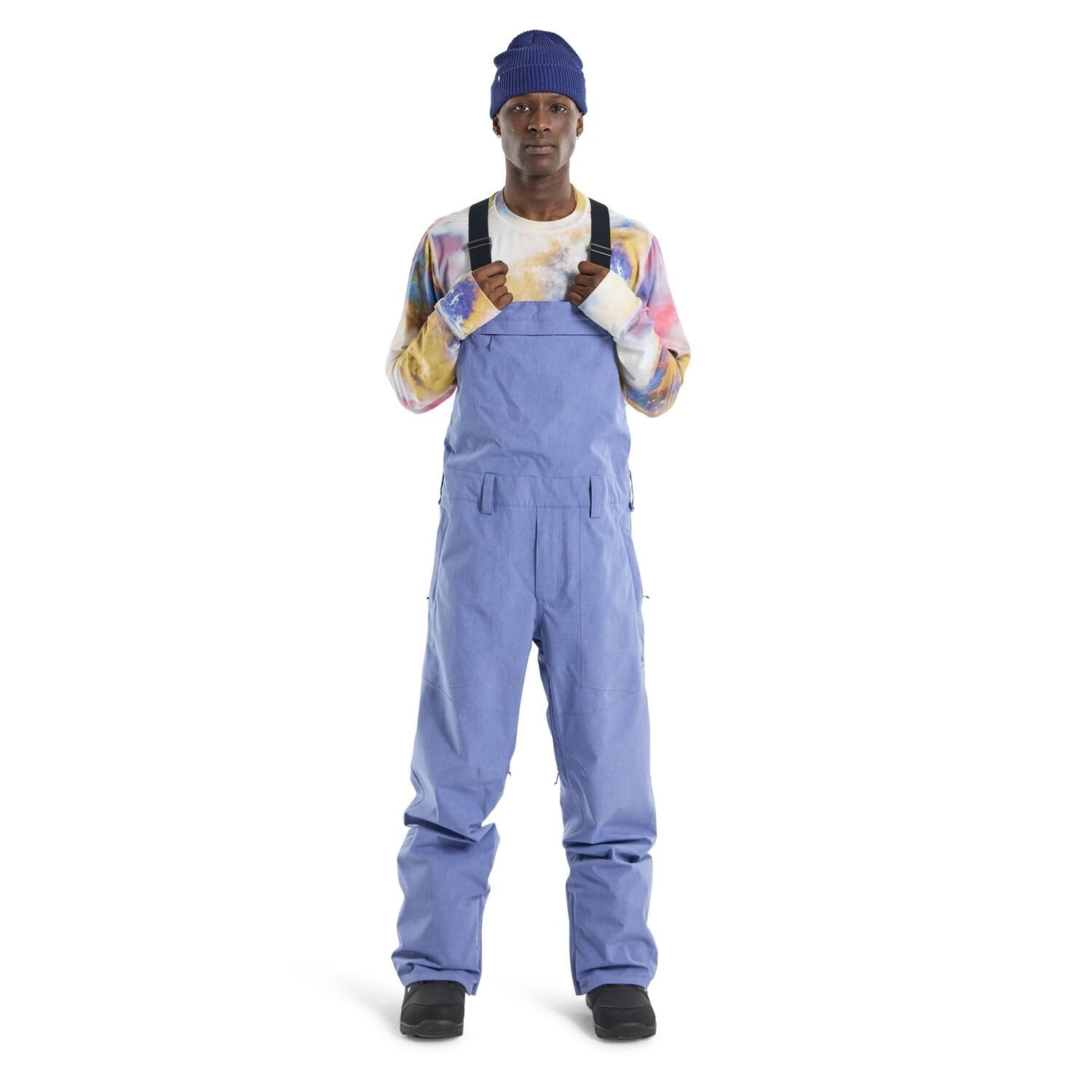 Burton Men's Snowdial Bib Pants - Waterproof Snowboard & Ski Bib Overalls for Winter Sports - Perfect for Snowboarding, Skiing & Cold Weather Adventures