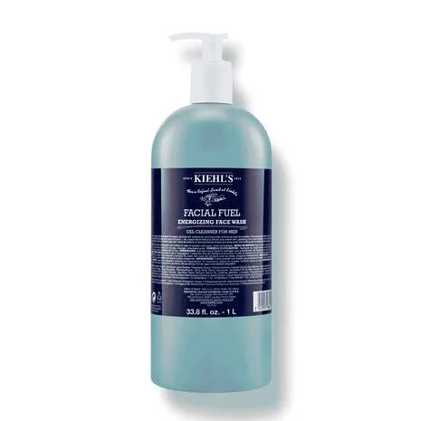 Facial Fuel Energizing Face Wash for Men - Oil-Free Deep Cleansing & Exfoliating - Refreshing Morning & Post-Workout Skincare Routine