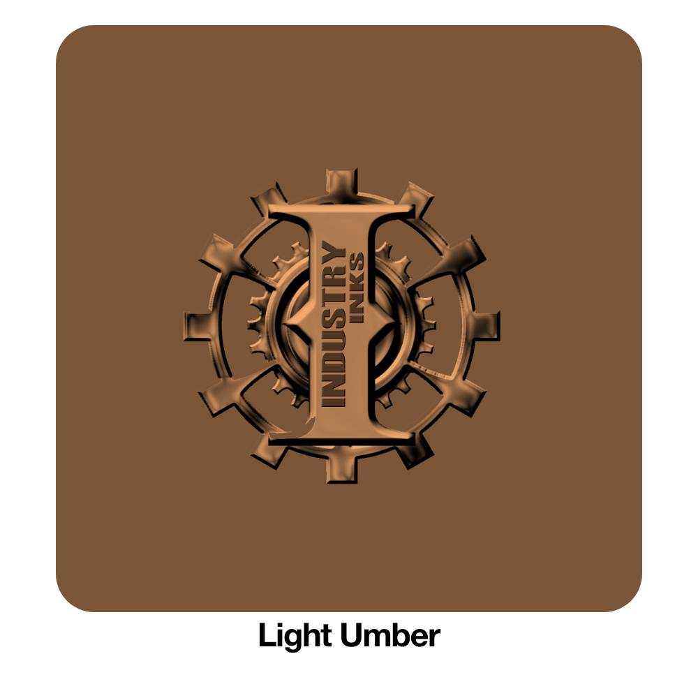 Light Umber Professional Industry Inks - Choose Your Size - Perfect for Screen Printing, Fabric Dyeing & Art Projects