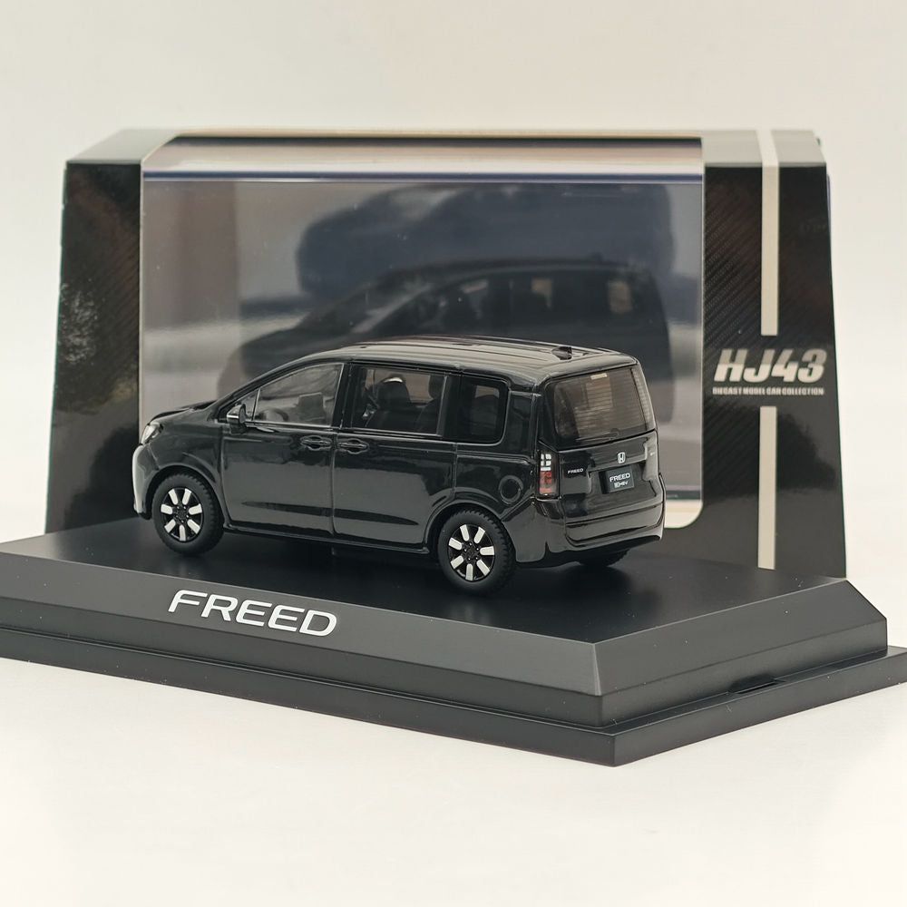 1/43 Scale Honda FREED Crystal Black Pearl Diecast Model Car by Hobby Japan - HJ431009BK - Collectible Miniature Vehicle for Display & Gifts