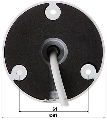 IPC HFW2441T-ZS 4MP Outdoor Bullet Security Camera with 2.7~13.5mm Motorized Zoom Lens, WizSense Smart Detection - Ideal for Home Security, Business Surveillance & Night Vision Monitoring