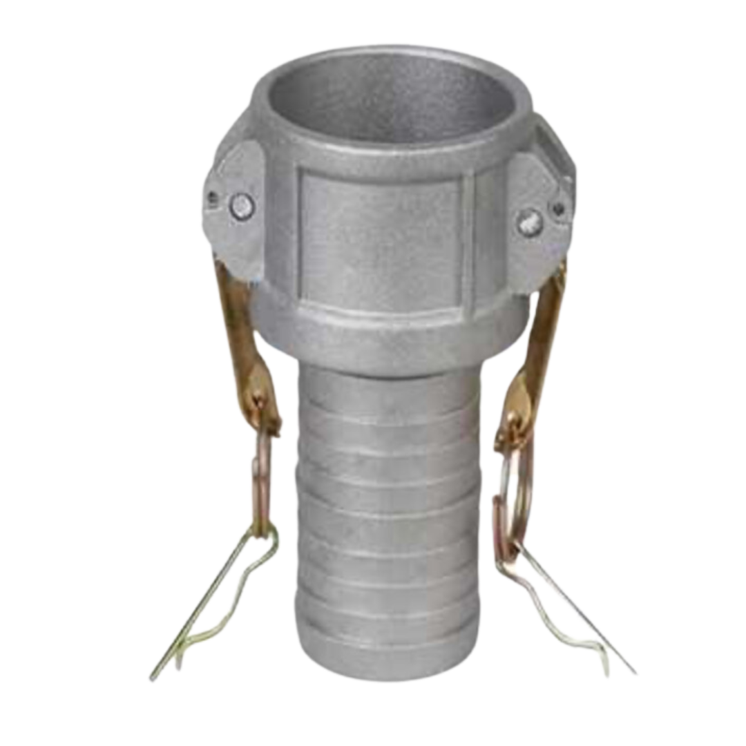Aluminum Camlock Fittings Type C Female Hose Coupler - 25mm to 76mm (1