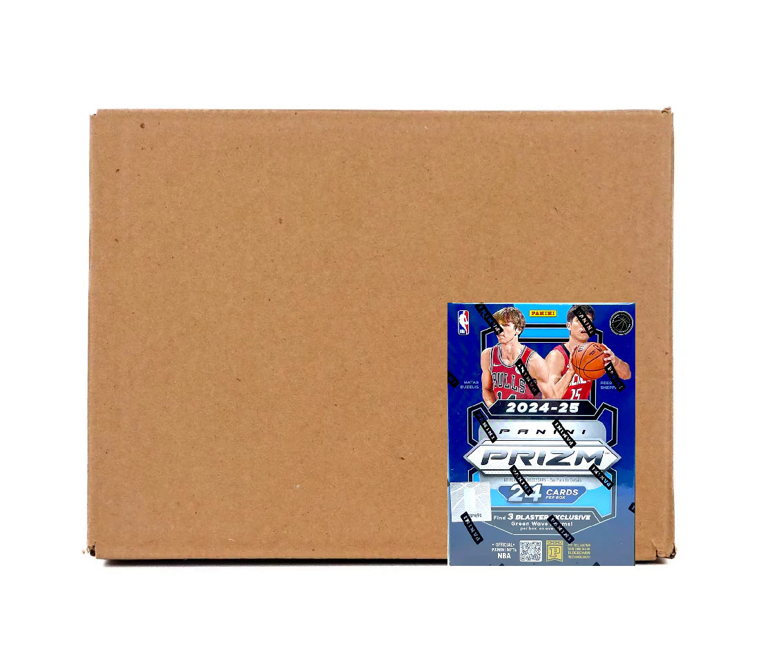 2024 Panini Prizm Basketball Hobby Blaster Box - 20 Box Case | NBA Trading Cards Collection for Collectors & Investors | Perfect for Sports Memorabilia Enthusiasts and Gift Giving