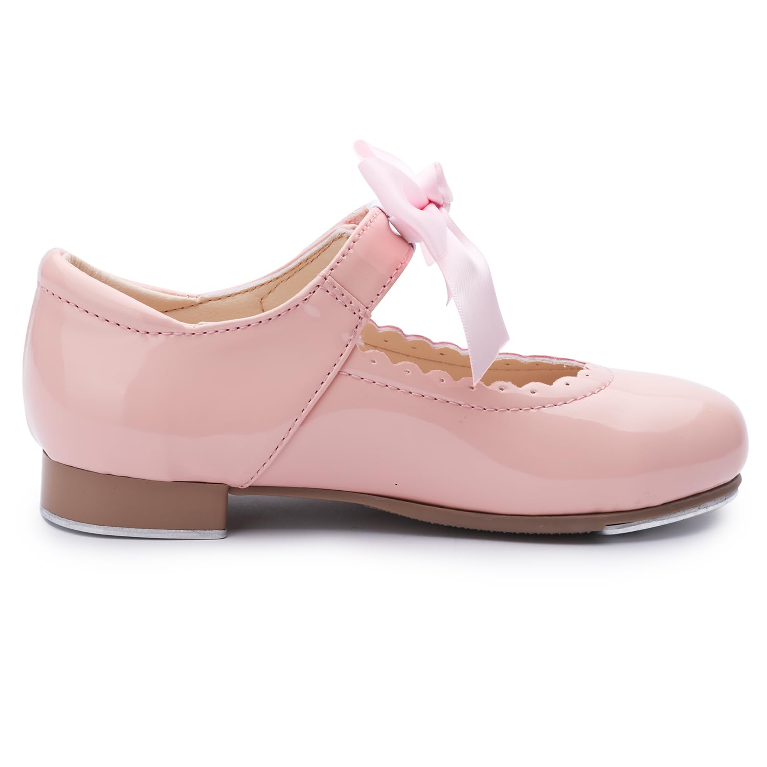 Patent Leather Tap Shoes for Girls - Professional Dance Shoes for Kids - Perfect for Ballet, Jazz, and Tap Dance Performances