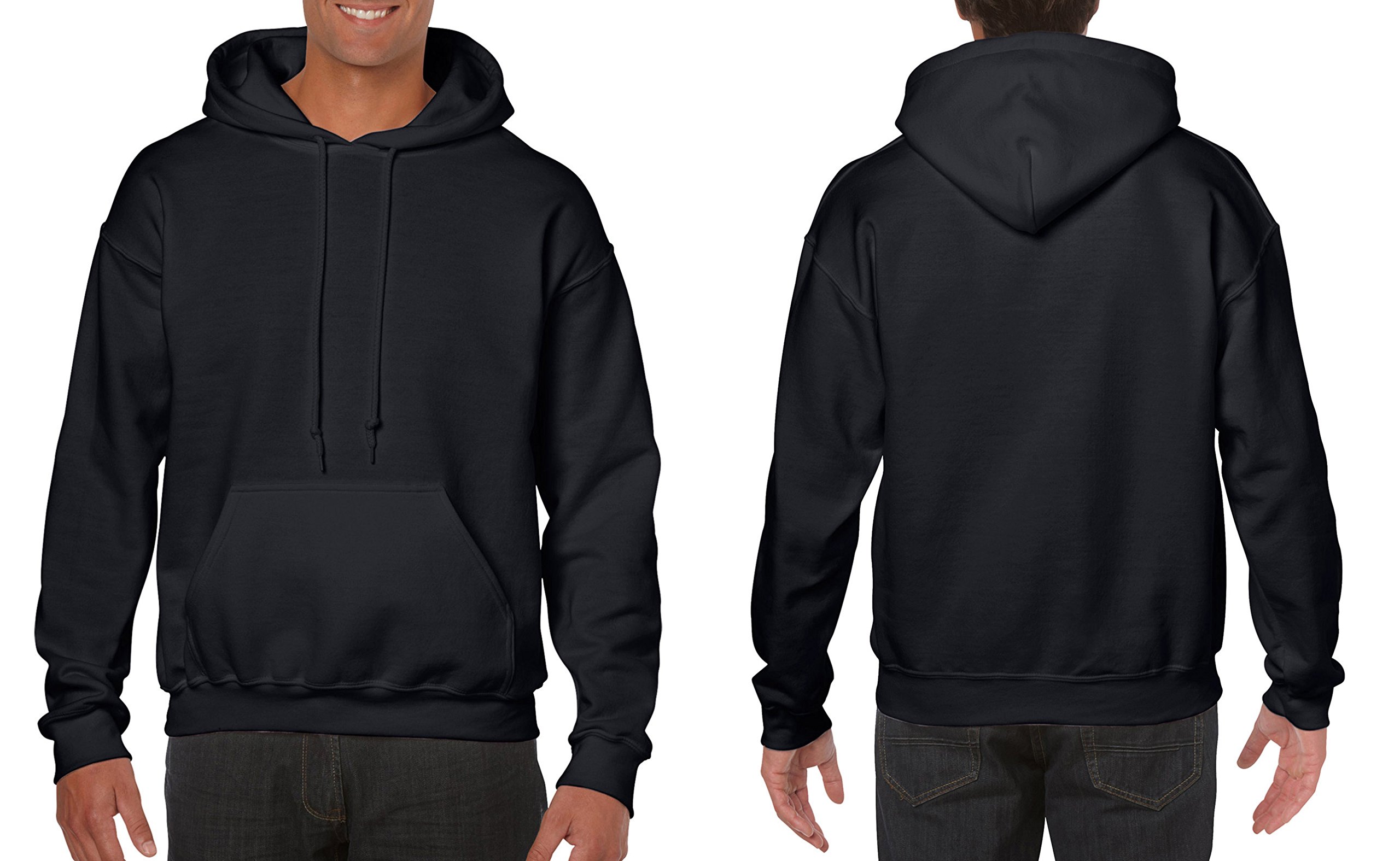 FerociTees Unisex Brooklyn Hooded Sweatshirt for Men & Women - Soft Fleece Pullover for Casual Wear, Street Style & Cold Weather