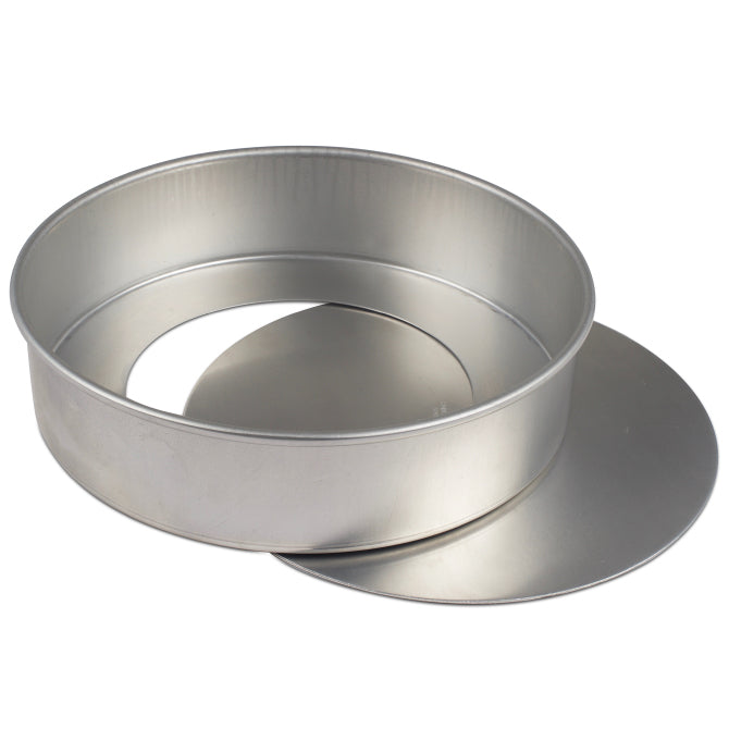 3 Inch Removable Bottom Cake Pan - Non-Stick Baking Pan for Cheesecake, Tarts & Pies - Perfect for Home Bakers & Professional Chefs