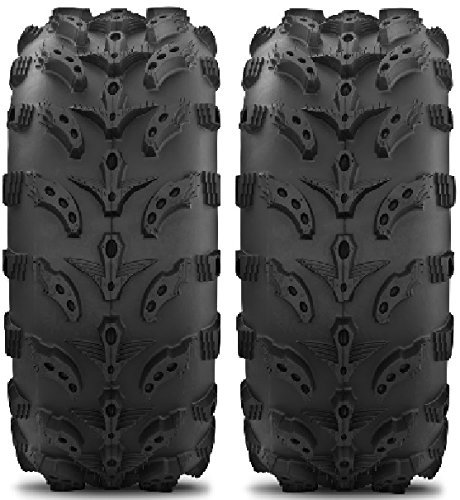 Interco Swamp Lite 25x11-10 6-Ply ATV Tires - Pair of 2 All-Terrain Off-Road Tires for Mud, Sand & Trail Riding - Perfect for ATVs, UTVs & Side-by-Sides