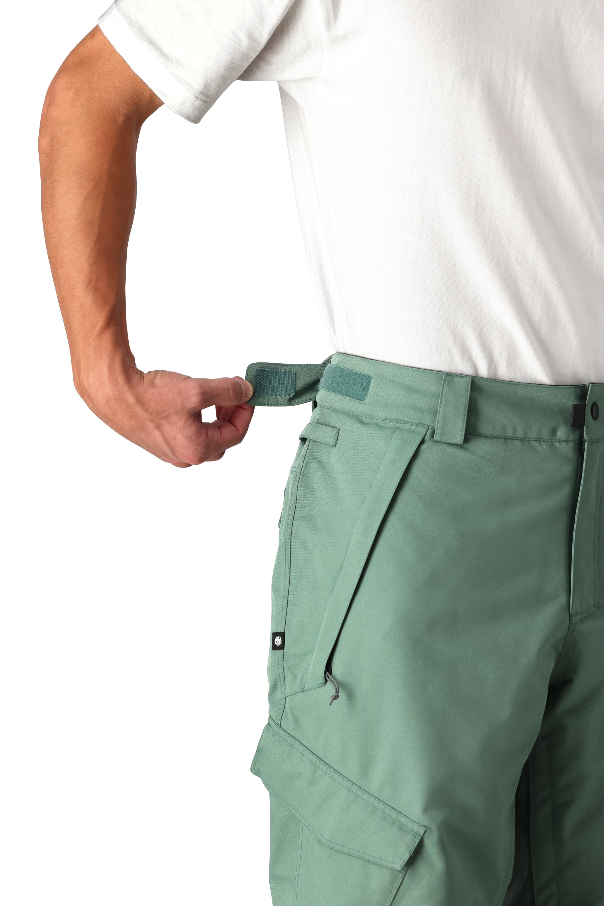 686 Men's Infinity Insulated Cargo Pants for Winter 2025 - Waterproof Snow Pants with Multiple Pockets for Skiing, Hiking & Outdoor Activities