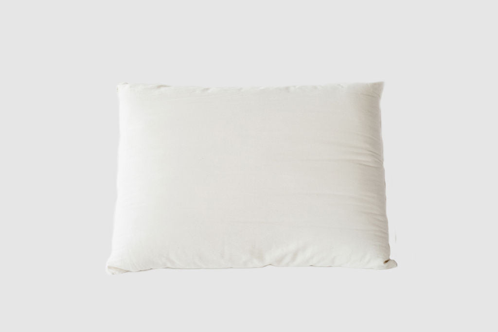 Organic Wool Wrapped Latex Pillow for Bed - Hypoallergenic & Breathable Support for Side, Back & Stomach Sleepers - Perfect for Allergy Relief & Neck Pain
