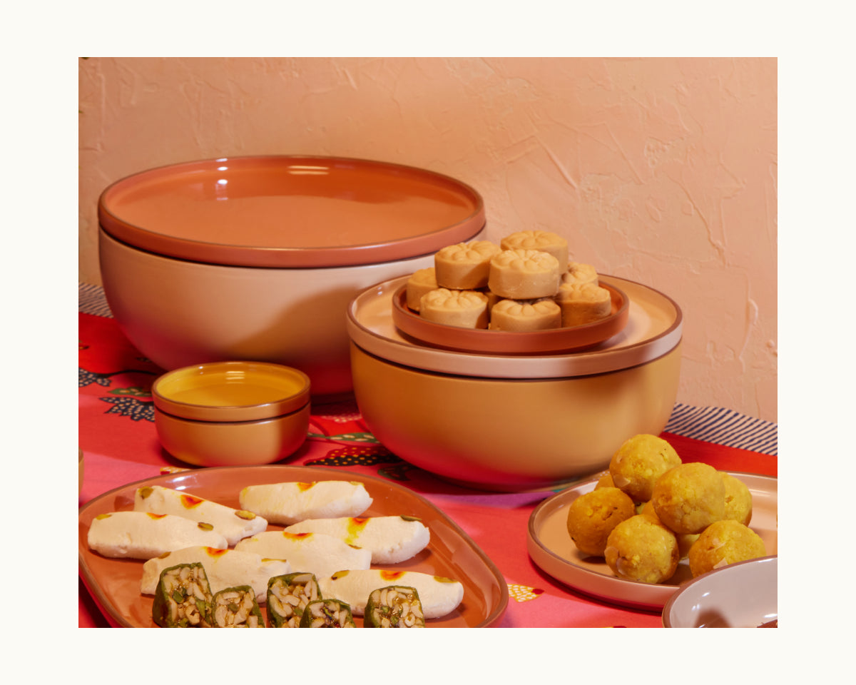 Premium Serving Bowls Set - Elegant & Durable Porcelain Bowls for Salads, Pasta, Snacks - Perfect for Dinner Parties, Family Gatherings & Everyday Use