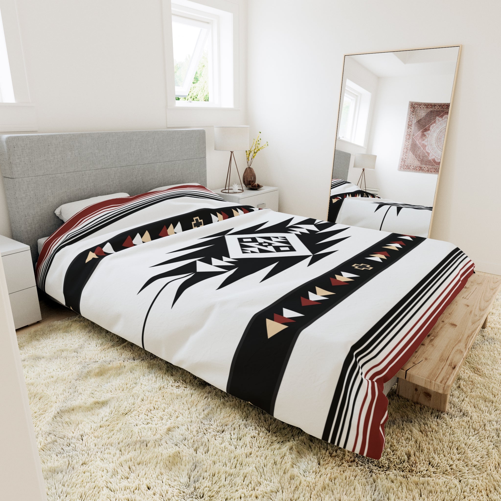 Premium Microfiber Polyester Duvet Cover Set - Soft Queen King Size Bedding with Zipper Closure - Luxury Bedroom Decor for All Seasons | Perfect for Master Bedroom, Guest Room & Hotel Use
