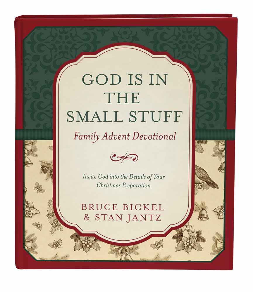 God Is in the Small Stuff Family Advent Devotional Book - Daily Christian Devotions for Christmas Preparation - Perfect for Family Worship & Holiday Bible Study