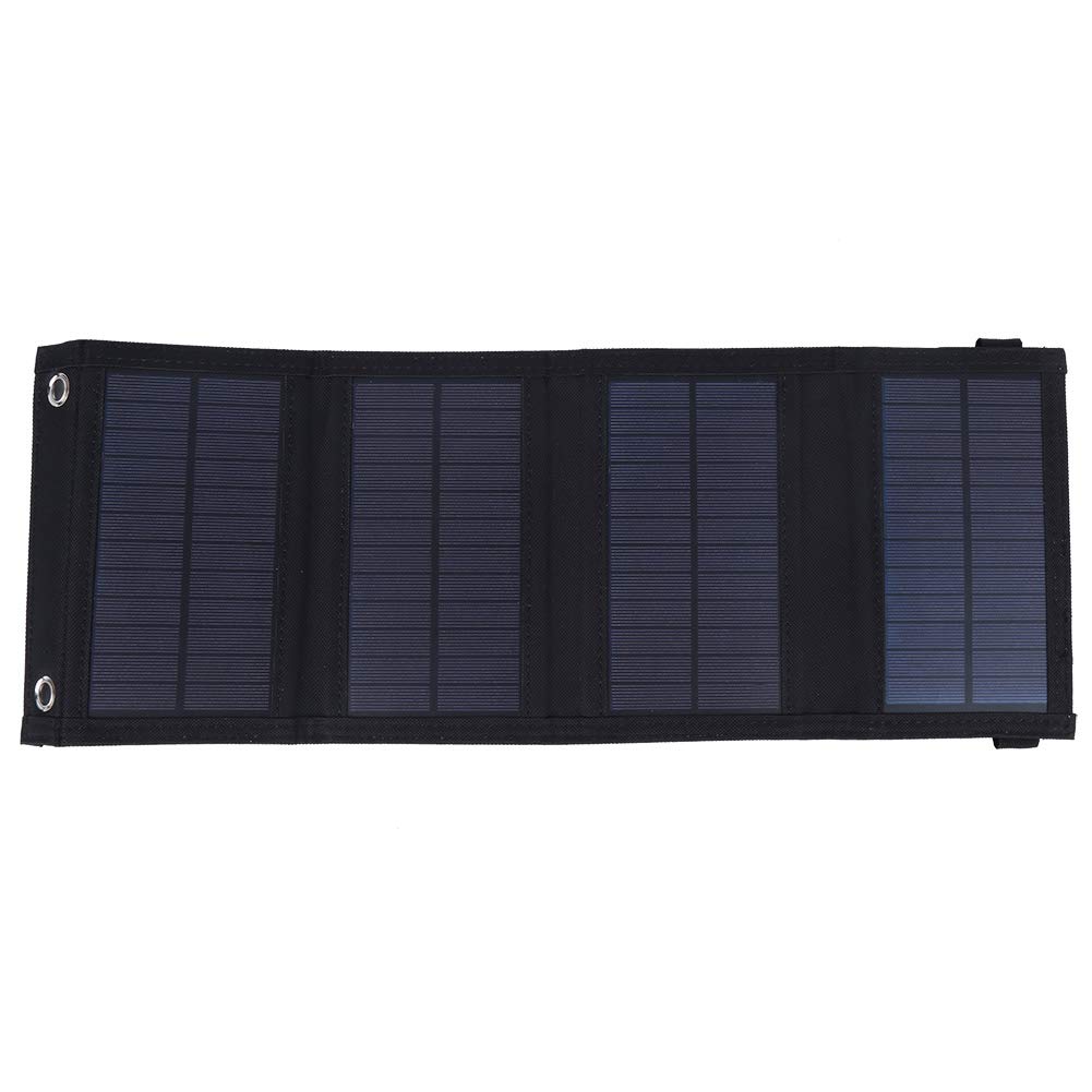 High Efficiency Outdoor Solar Panel - Portable & Waterproof Solar Charger for Hiking, Camping, Travel & Emergency Power Supply - Perfect for Backpacking, RV Trips & Off-Grid Adventures
