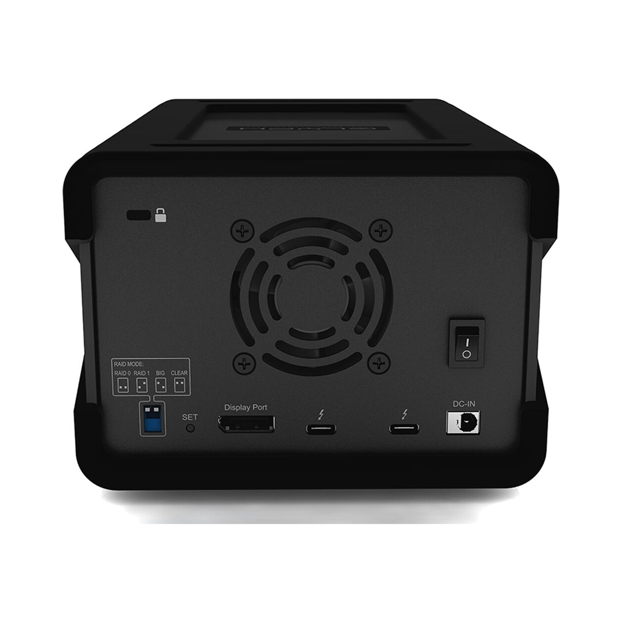 Glyph Technologies 48TB Thunderbolt 3 RAID External Hard Drive - 2 x 24TB High Capacity Desktop Storage for Video Editing, Photography & Data Backup (Blackbox PRO)