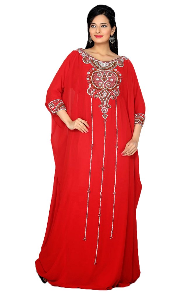 Kolkozy Fashion Women's Short Caftan Dresses - Lightweight Summer Beach Cover Up, Boho Chic Loungewear for Poolside, Vacation & Casual Outings