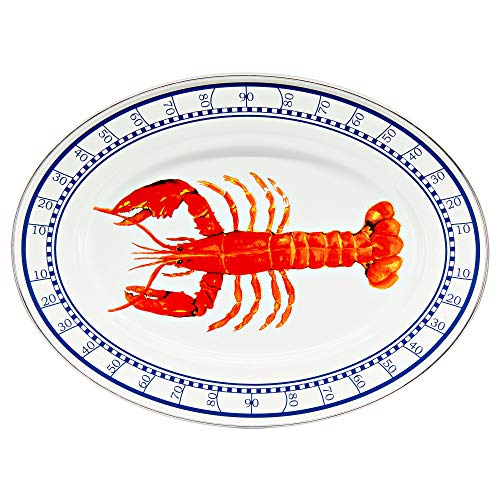 Premium Lobster Oval Platter - Elegant Serving Dish for Seafood, Appetizers & Entertaining - Perfect for Dinner Parties, Holidays & Special Occasions