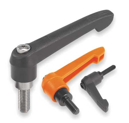 6-Pack M10 Plastic Adjustable Handles - Perfect for DIY Projects, Furniture Assembly, and Home Repairs