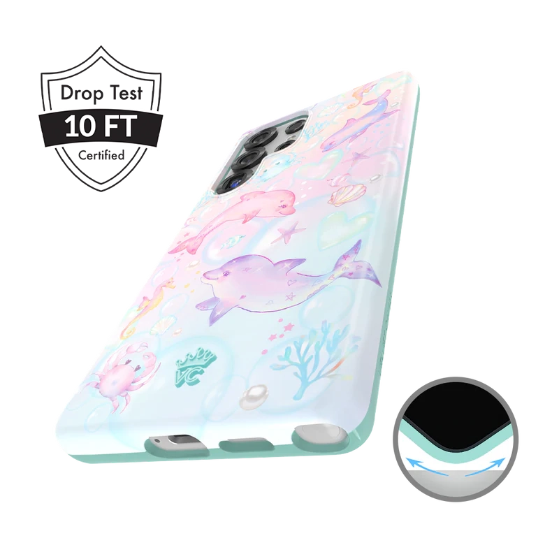 Aqua Angels Samsung Phone Case - Durable Protective Cover for Samsung Galaxy Series | Perfect for Everyday Use, Travel & Outdoor Activities