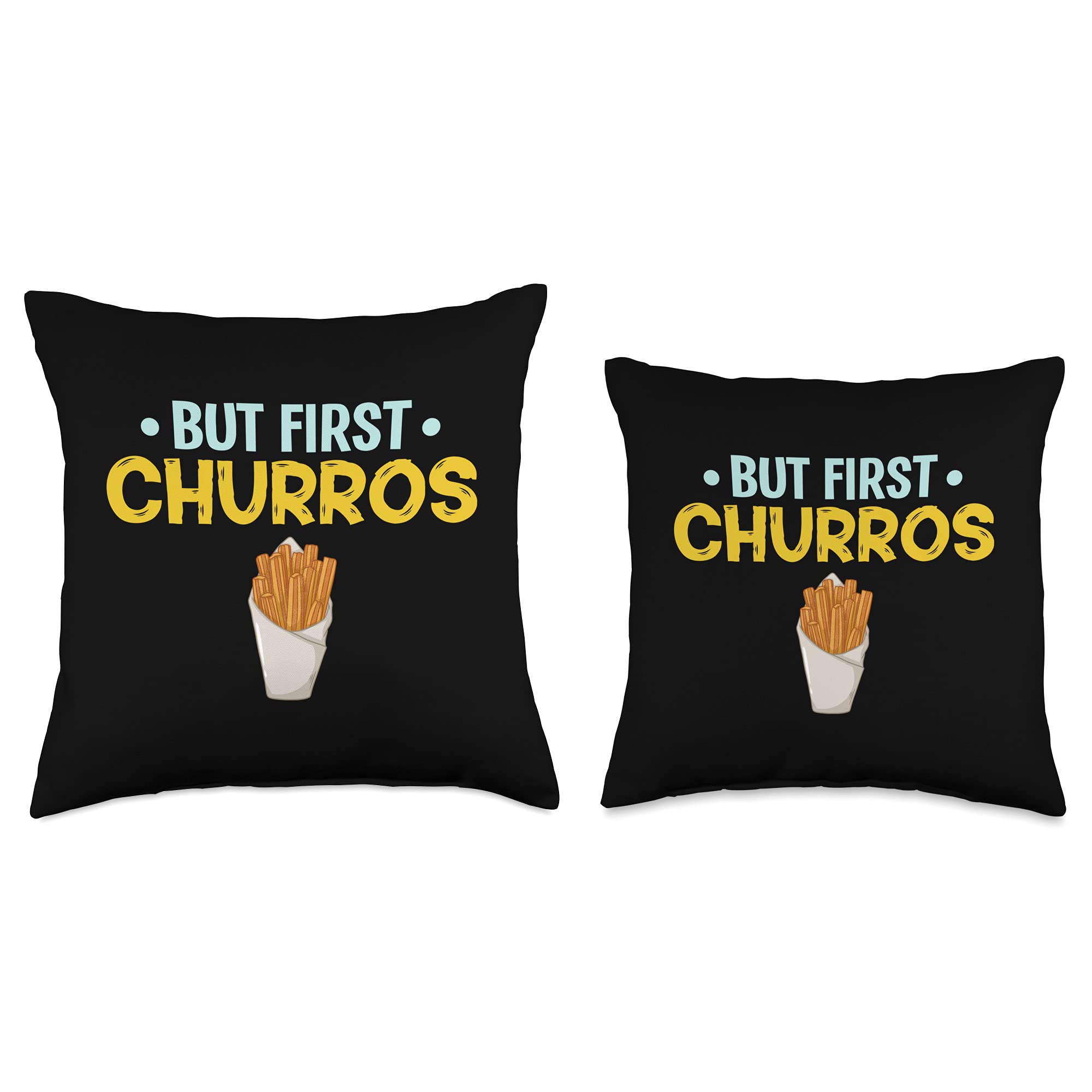 Authentic Churro Maker Kit - Mexican Dessert Recipe Tool & Soft Throw Pillow for Home Decor, Kitchen, and Cozy Living Room