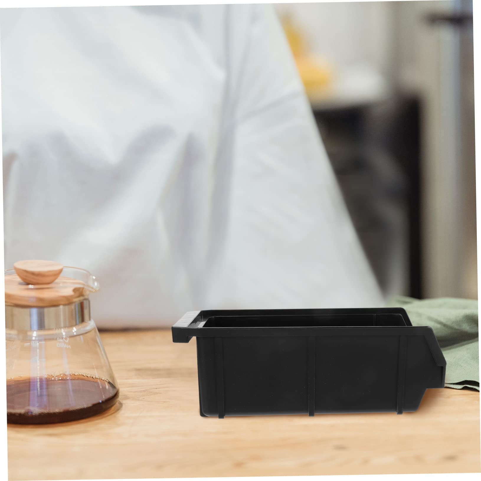 OSALADI Plastic Tea and Coffee Storage Box - Sugar Packet Organizer, Condiment Holder for Milk Tea, Office Desk Accessory - Perfect for Cafes, Home Kitchens, and Office Desks