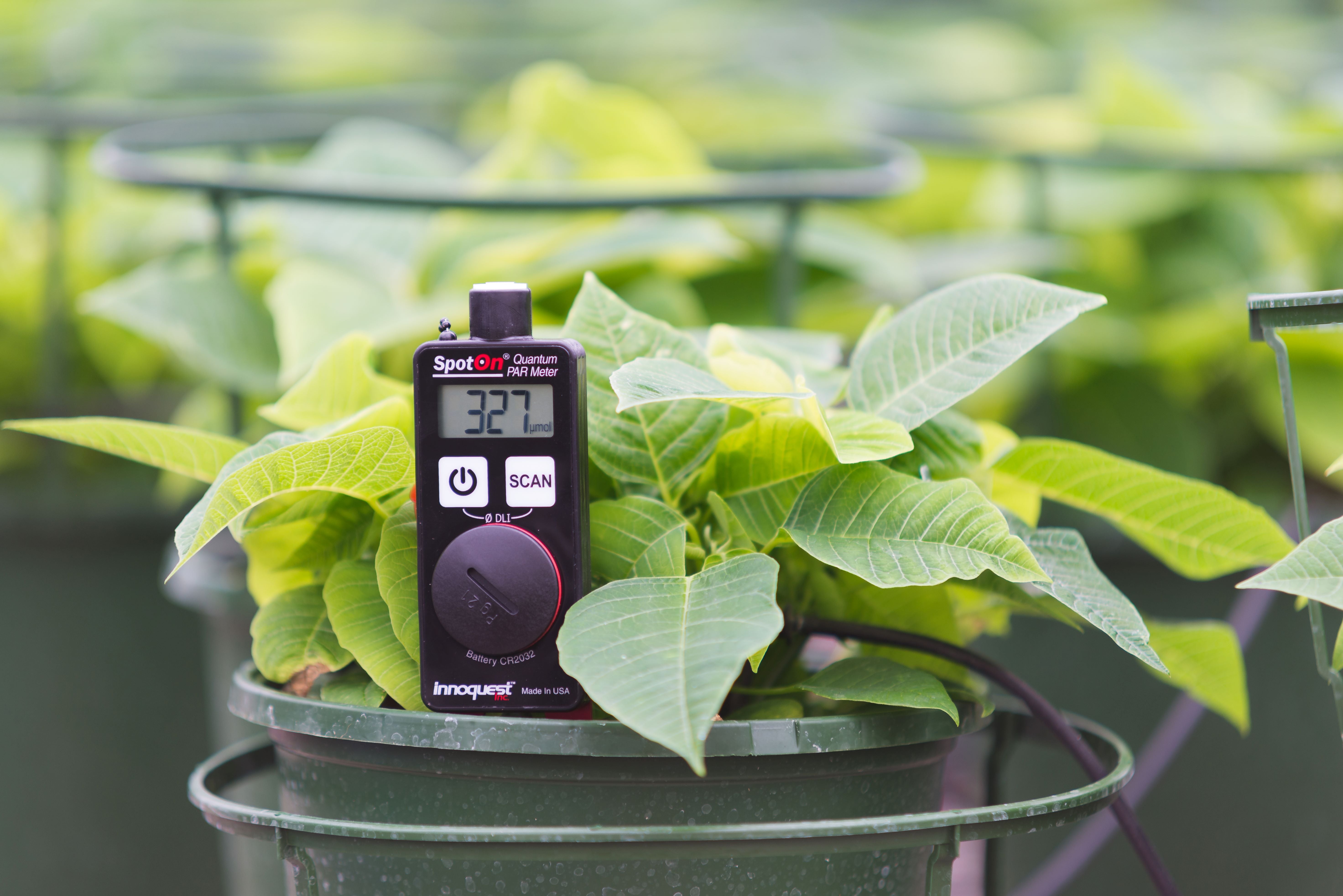 SpotOn® Quantum PAR Light Meter for Plants - Accurate PPFD Measurement for Indoor Grow Lights, Hydroponics, and Greenhouse Gardening | Free Shipping