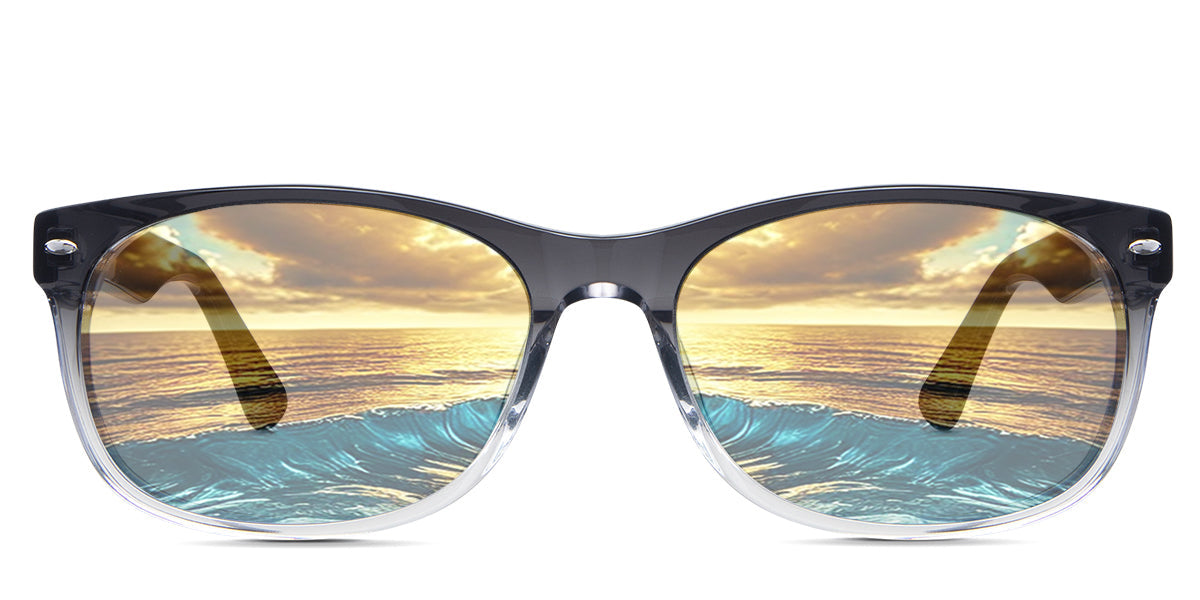 Men's Prescription Tinted Sunglasses - UV Protection & Polarized Lenses for Driving, Fishing & Outdoor Activities