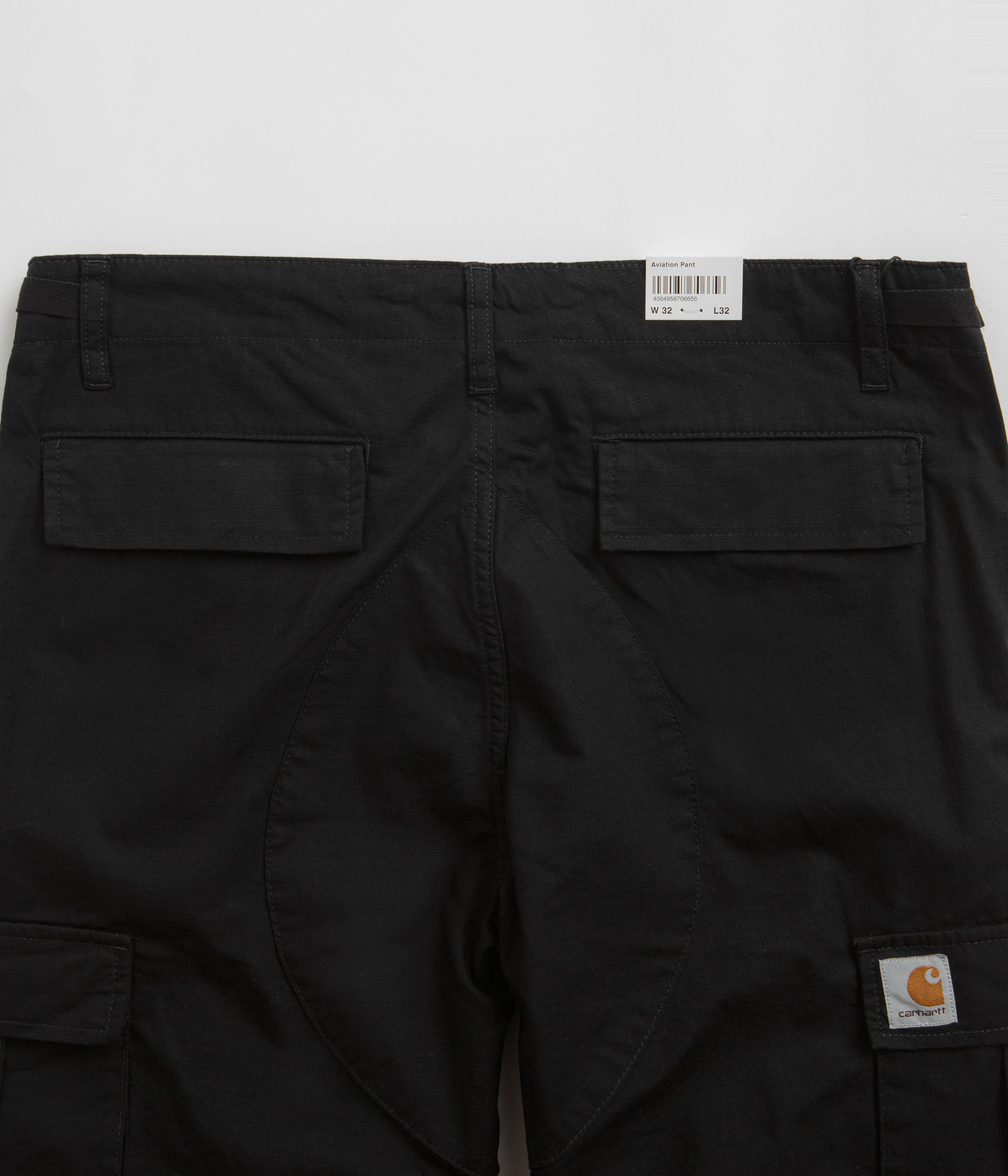 Carhartt Aviation Work Pants for Men - Durable Black Cargo Pants with Utility Pockets - Perfect for Construction, Outdoor Work & Casual Wear