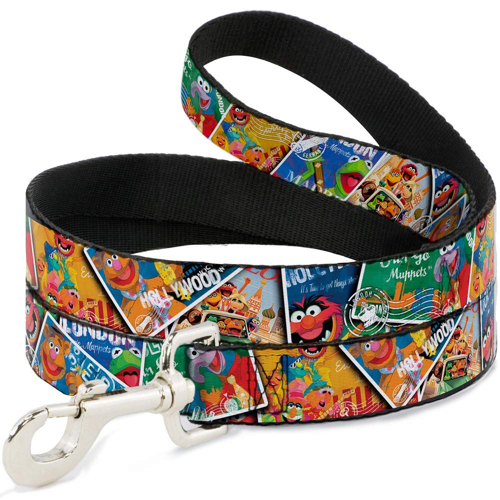 Buckle-Down Muppets Pet Leash - 6ft, 1.5in Wide for Dog Walking